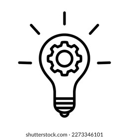Innovation Icon Logo Design Vector Template Illustration Sign And Symbol Pixels Perfect
