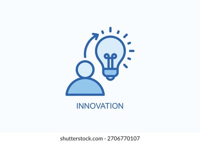 Innovation Icon Or Logo Isolated Vector Illustration