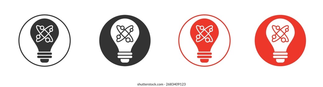 Innovation icon Logos. Flat Vector Icon Design Template