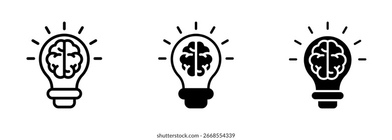 Innovación Icon Multi concepto. Ilustración vectorial simple