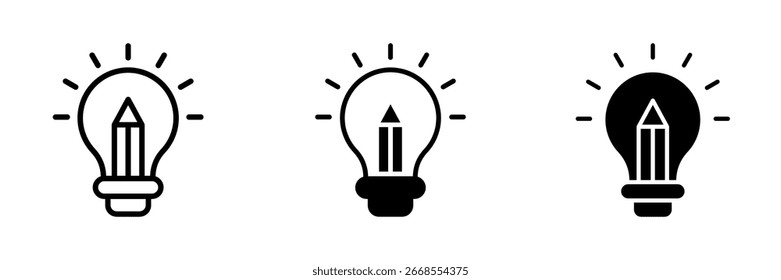 Innovación Icon Multi concepto. Ilustración vectorial simple