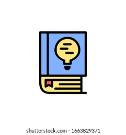 icono de innovación. icono de aprendizaje en línea. perfecto para aplicaciones, web, logotipo y plantilla de presentación. diseño de icono estilo de línea relleno