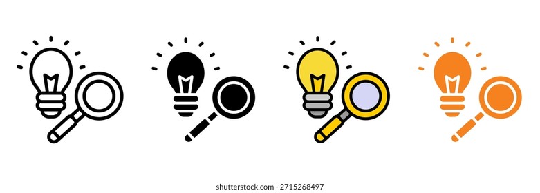  innovation Icon Set Multiple Style Collection. 3D Printing, Blueprint, Bolt, Brain, Calculator, Chain, Clipboard, Clock, Code, Compass, DNA, Gear, Globe, Graph, Handshake, Innovation Hub, Laptop, Li