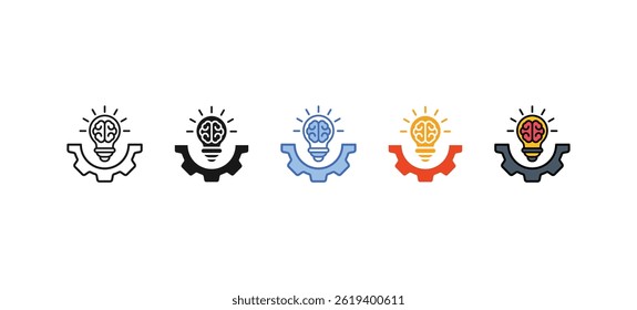  Innovation  icon sets collection multi style


