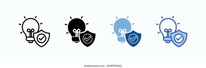 Innovation icon sheet multiple style collection isolated vector