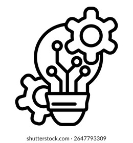 Innovation Icon Single Vector Collection