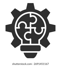 Icono de innovación Colección de Vector único
