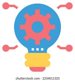 VECTOR DE SÍMBOLO DE ICONOS DE INNOVACIÓN.