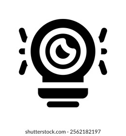innovation icon. vector glyph icon for your website, mobile, presentation, and logo design.