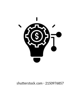 Icono de innovación en vector. logotipo