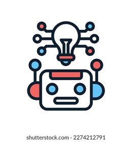 Icono de innovación en vector. Logotipo