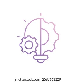 Innovation icon vector stock illustration