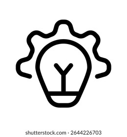 Innovation Icon Vector Symbol Design Illustration