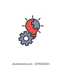 innovation icon. vector.Editable stroke.linear style sign for use web design,logo.Symbol illustration.