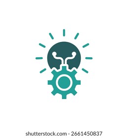 ícone de inovação. vetor.Editável símbolo de estilo traço.linear para usar web design,ilustração logo.Symbol.