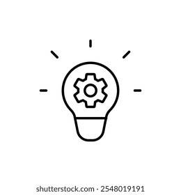 Innovation icon web design in vector