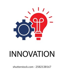 Innovation icons isolated on White Background