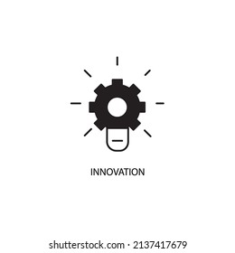 símbolos de iconos de innovación elementos vectores para web infográfica