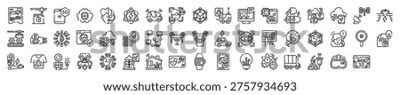 Innovation Idea Creation Invention Icon Collection