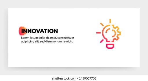 INNOVATION AND ILLUSTRATION ICON CONCEPT
