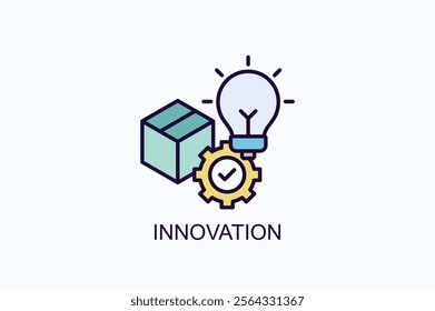 Innovation Isolated Vector, Icon Or Logo Sign Symbol Illustration