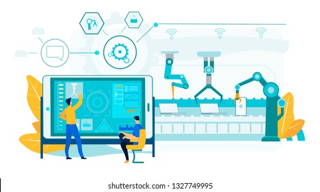 Manufacturing Process Cartoon Stock Vectors, Images & Vector Art ...