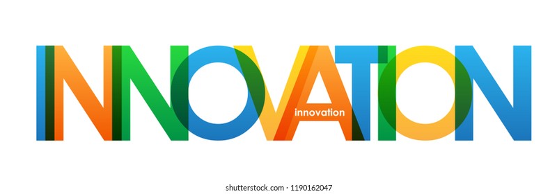 INNOVATION letters banner