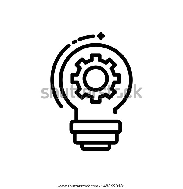 Innovation Line Icon Sign Innovation Symbol Stock Vector Royalty Free 1486690181