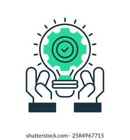 Innovation line icon. Universal creative premium symbol. Vector sign icon logo template. Vector illustration