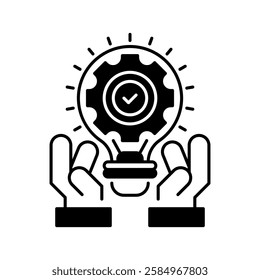 Innovation line icon. Universal creative premium symbol. Vector sign icon logo template. Vector illustration