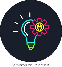 Innovation Line Multi Colour Circle