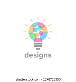 innovation logo design template. creative sign. Universal vector icon. - Vector