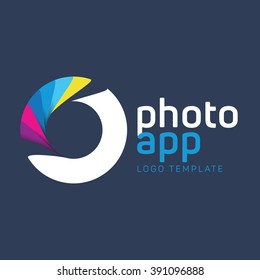 Innovation logo. Technology logo. Rainbow circle logo. Colorful logo design. Business logo