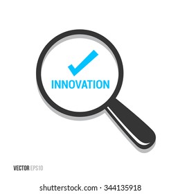 Innovation Magnifying Glass