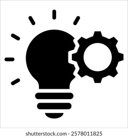 Innovation Management Icon Element For Design