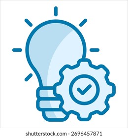 Icono de Gestión de la Innovación Elemento para el Diseño