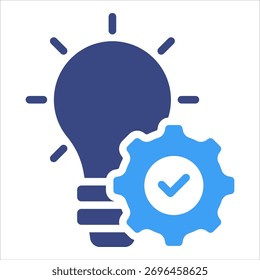 Innovation Management Icon Element For Design