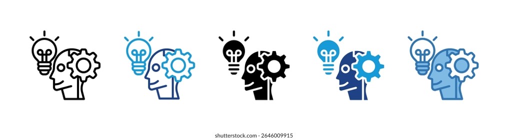 Innovación elemento de icono de mente para el diseño