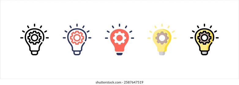 Innovation Multi Style Icon Set