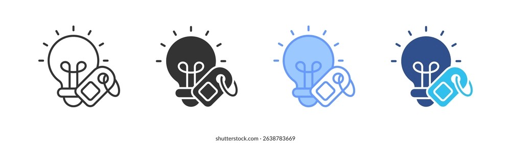 Innovation Multi Style Icon Set Vector