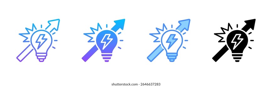 Innovación Multi Style Icon Set