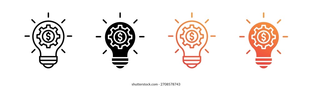 Innovation Multiple Style Icon Set Collection