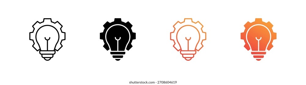 Innovation Multiple Style Icon Set