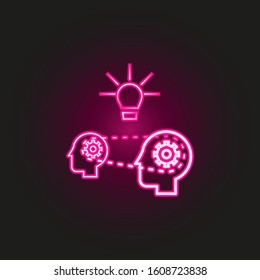 innovation neon style icon. Simple thin line, outline vector of education icons for ui and ux, website or mobile application