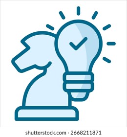 Elemento Ícone Do Plano De Inovação Para O Design