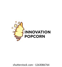 Innovation Popcorn. Lamp Popcorn Concept