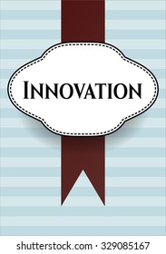 Innovation poster or banner