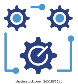 Innovation Process Icon Element For Design
