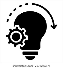 Innovation Progress Icon Element For Design