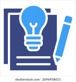 Icon-Element für Innovationsbericht für Design